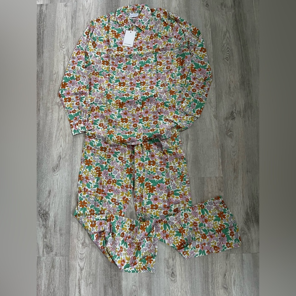 NEW Piyama Marlon Long Sleeve & Pants Sleep Set women’s XS (2-4) or XXXL